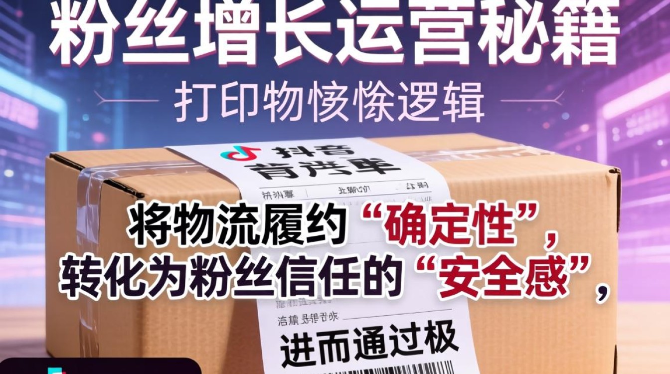 TikTok 打印快递面单粉丝增长运营秘籍