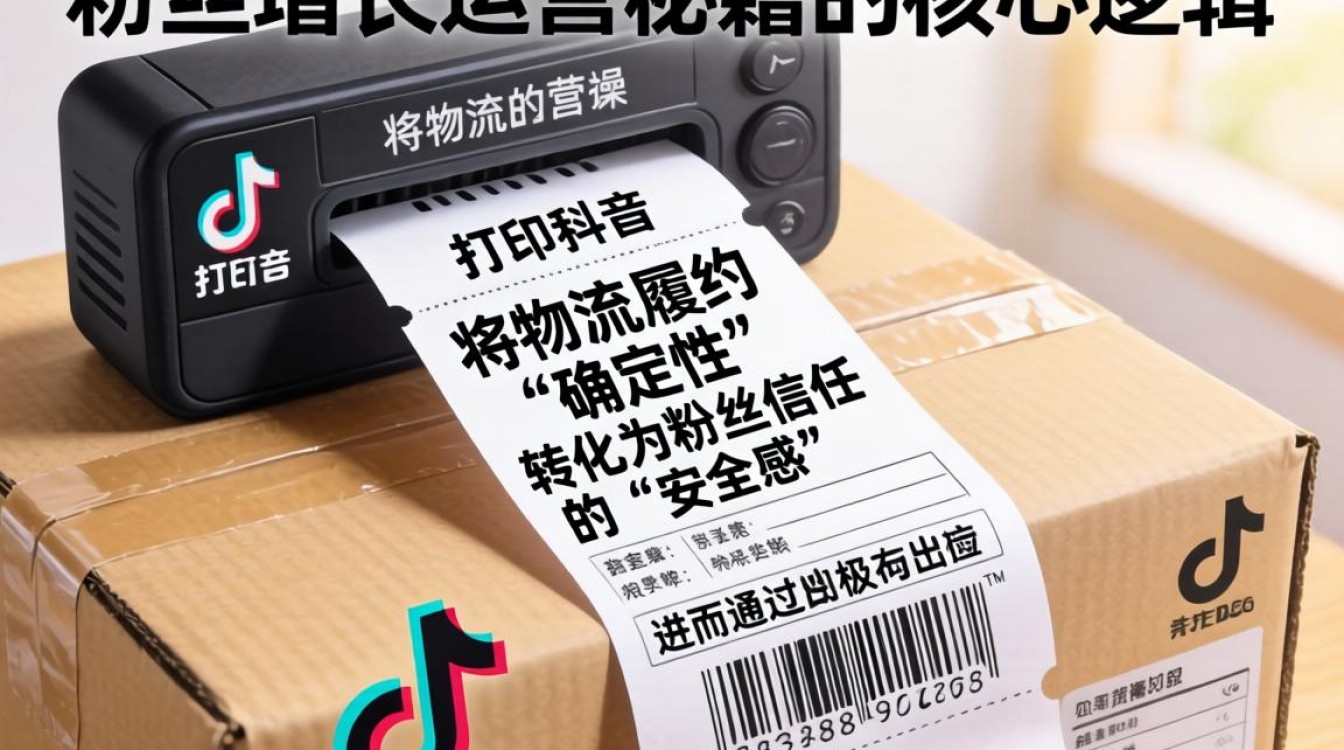 TikTok 打印快递面单粉丝增长运营秘籍