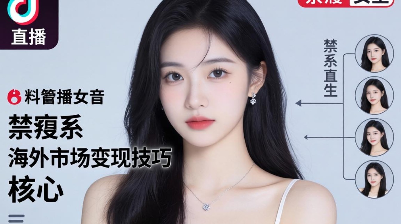TikTok 禁欲系女生直播如何变现