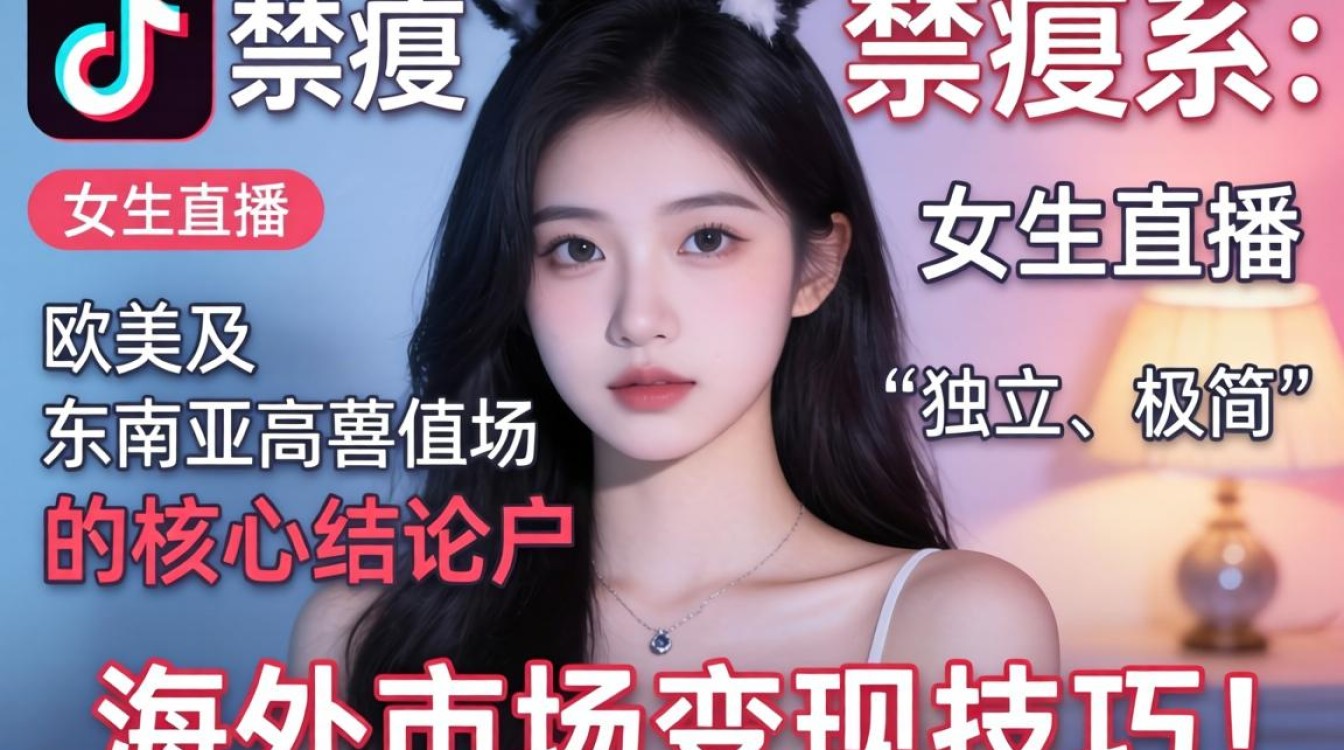 TikTok 禁欲系女生直播如何变现