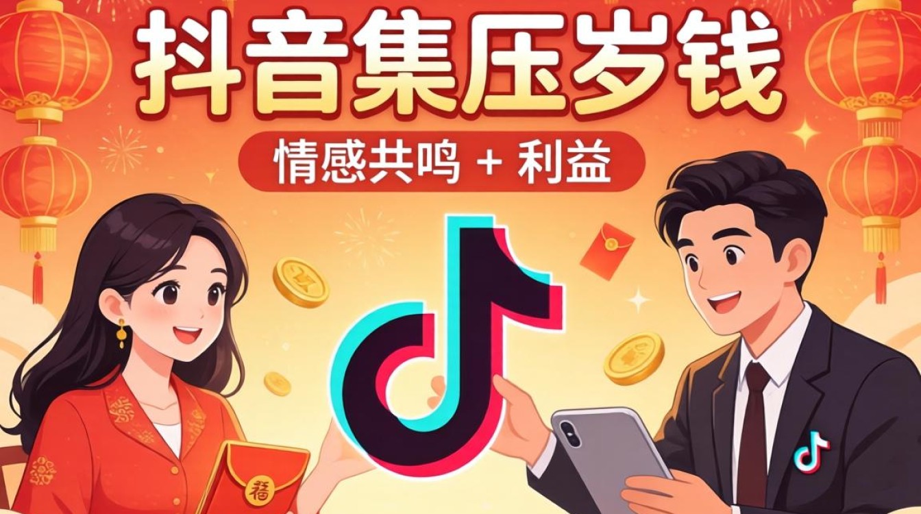 抖音集压岁钱攻略与带货转化技巧