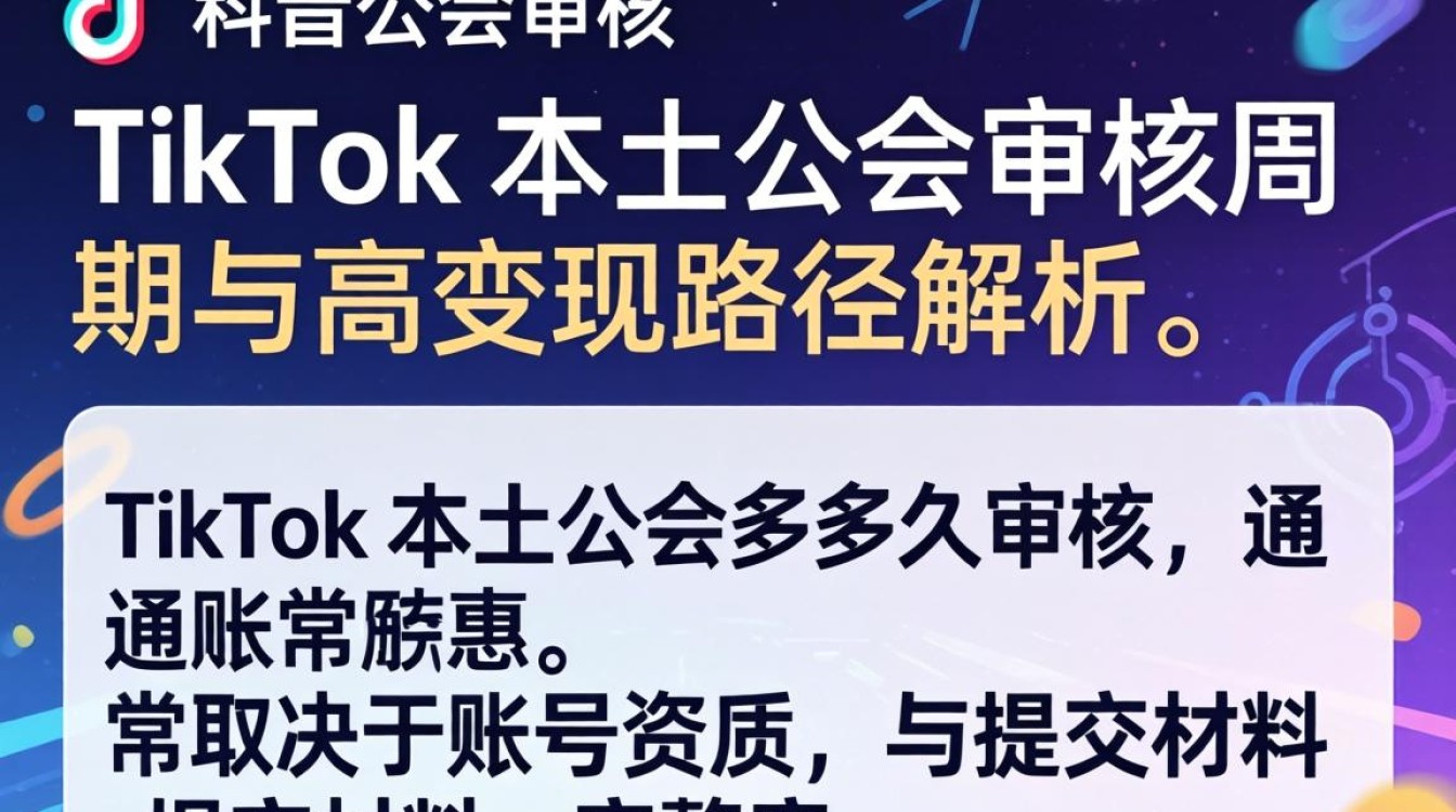 TikTok 公会审核流程及变现技巧