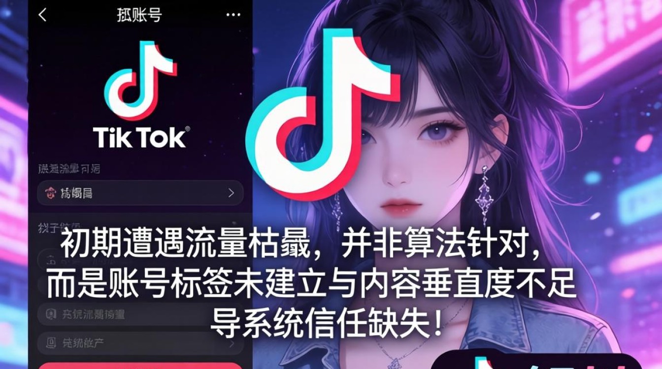 抖音新注册TikTok没有流量怎么办