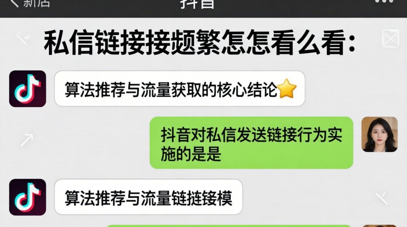 抖音私信链接频繁怎么看