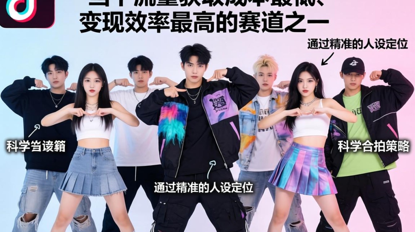 TikTok 手势舞多人合拍月入过万技巧