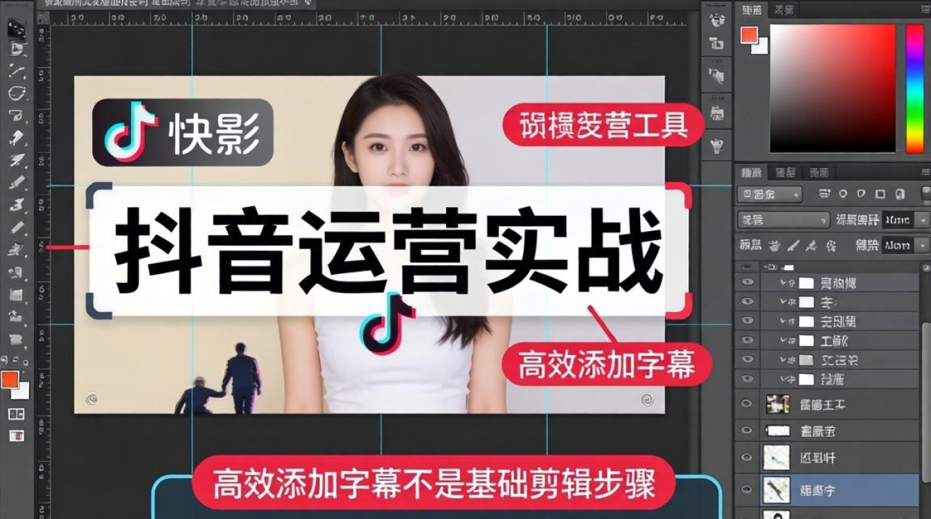 抖音怎么用快影加字幕