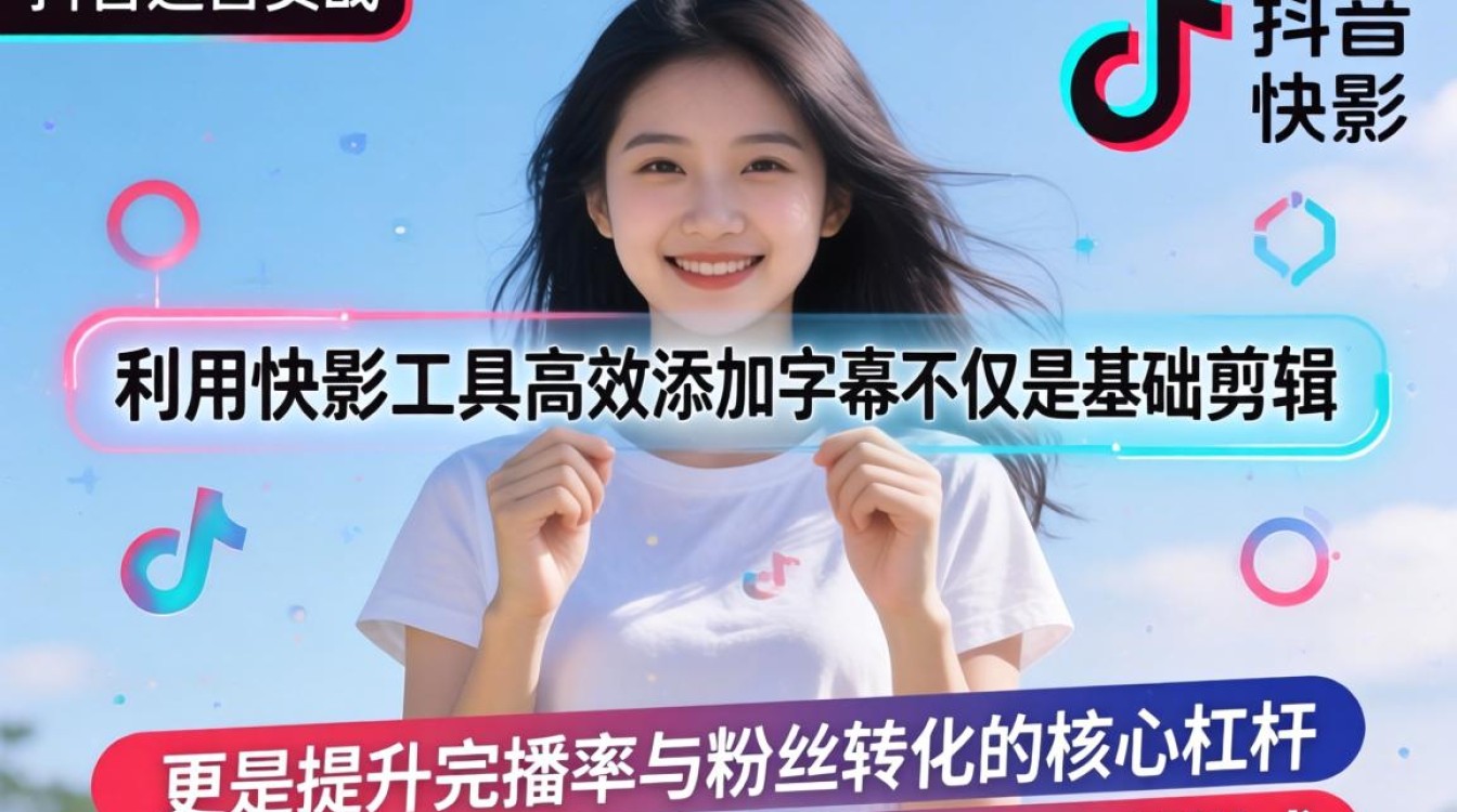 抖音怎么用快影加字幕