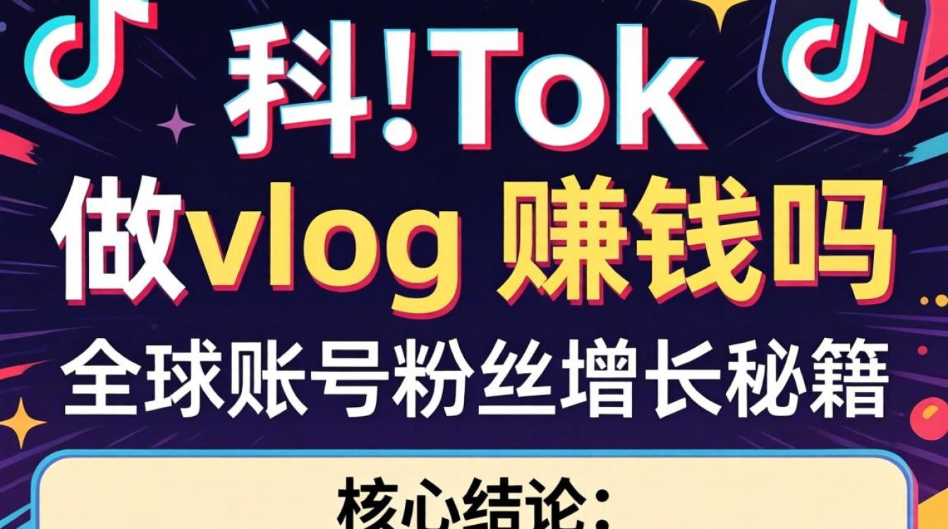 TikTok 做 vlog 赚钱吗