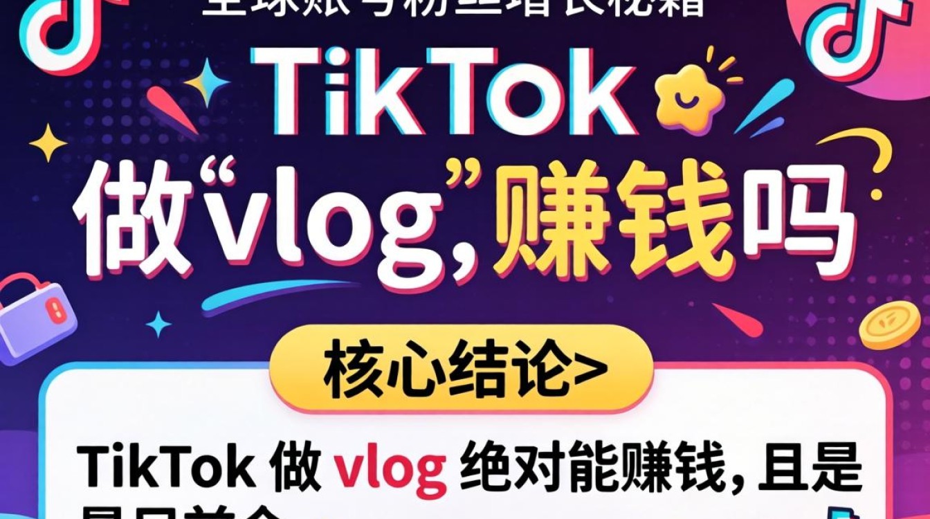 TikTok 做 vlog 赚钱吗