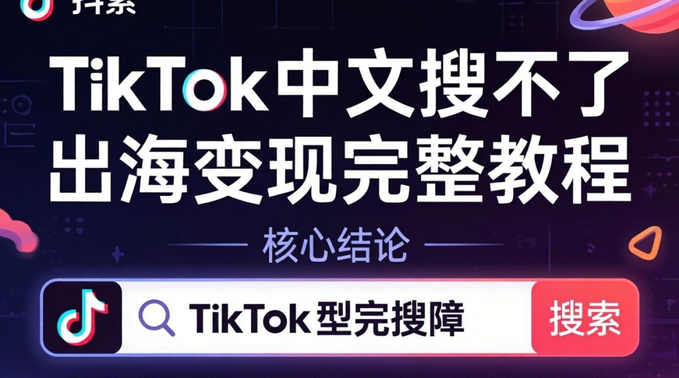 TikTok 搜索技巧与出海变现完整教程