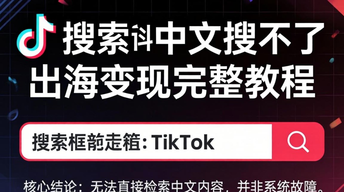TikTok 搜索技巧与出海变现完整教程