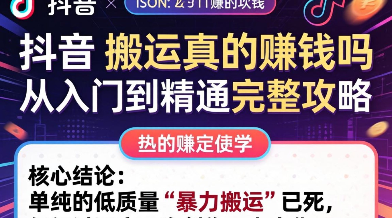 TikTok 搬运真的赚钱吗