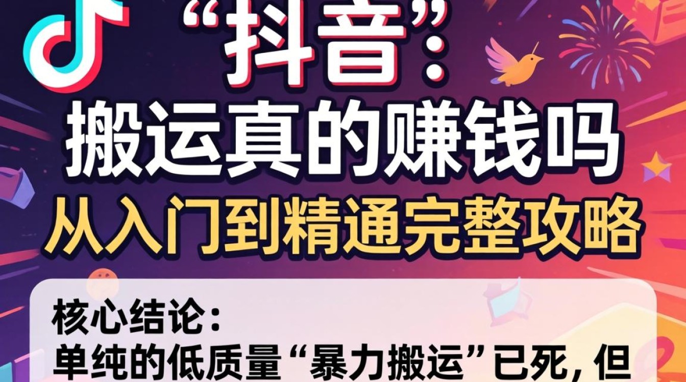 TikTok 搬运真的赚钱吗