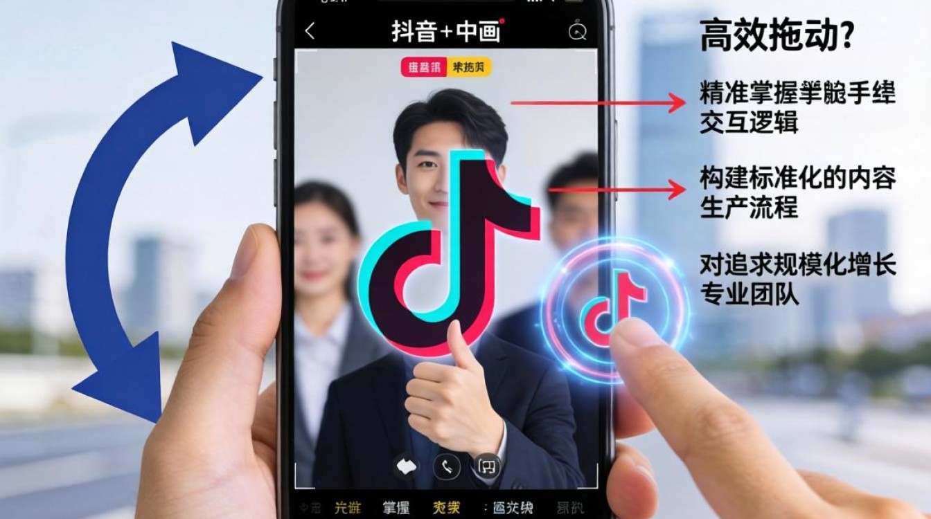 抖音的画中画怎么拖动