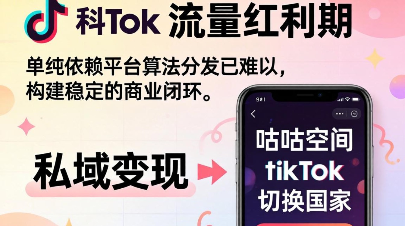 咕咕空间tiktok切换国家能持续赚钱吗