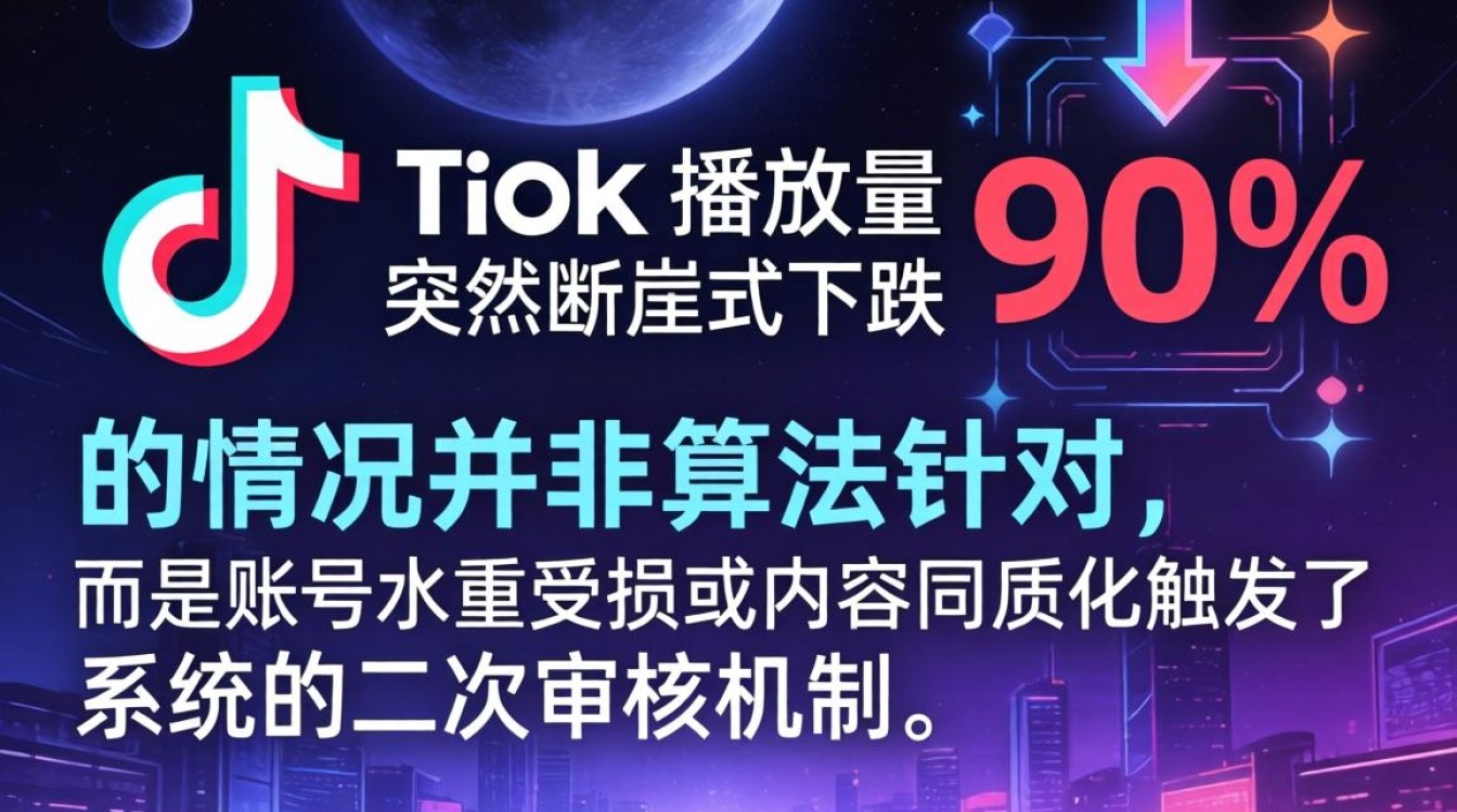 TikTok 账号低播放原因及解决方法