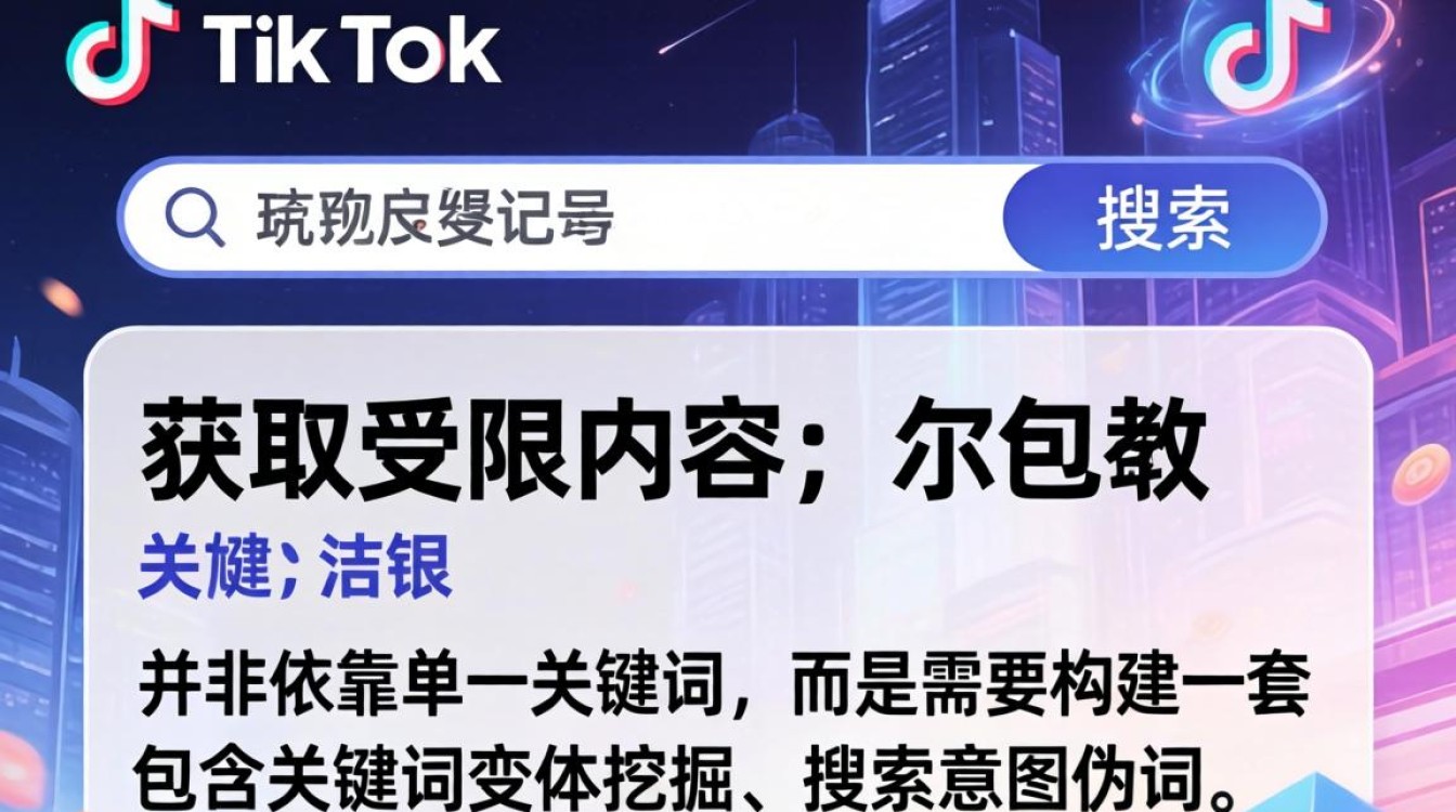 TikTok 搜不到限制内容怎么办