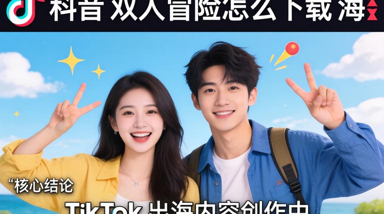 TikTok 双人冒险怎么下载