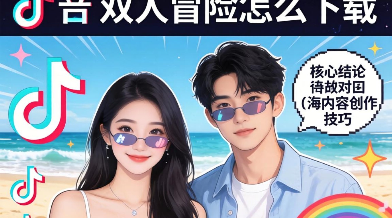 TikTok 双人冒险怎么下载