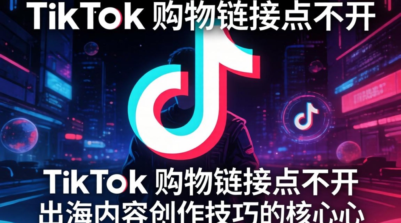 TikTok 购物链接点不开原因及出海内容创作技巧