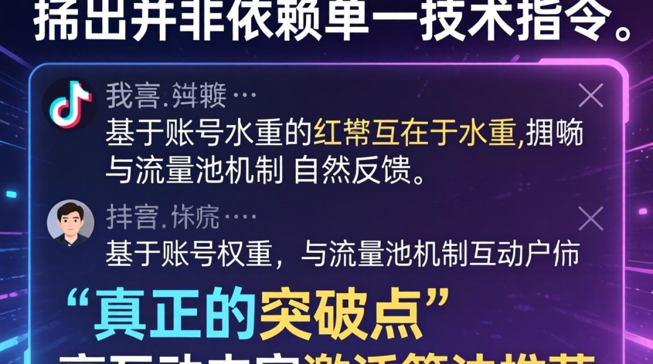 抖音账号权重低怎么突破流量池