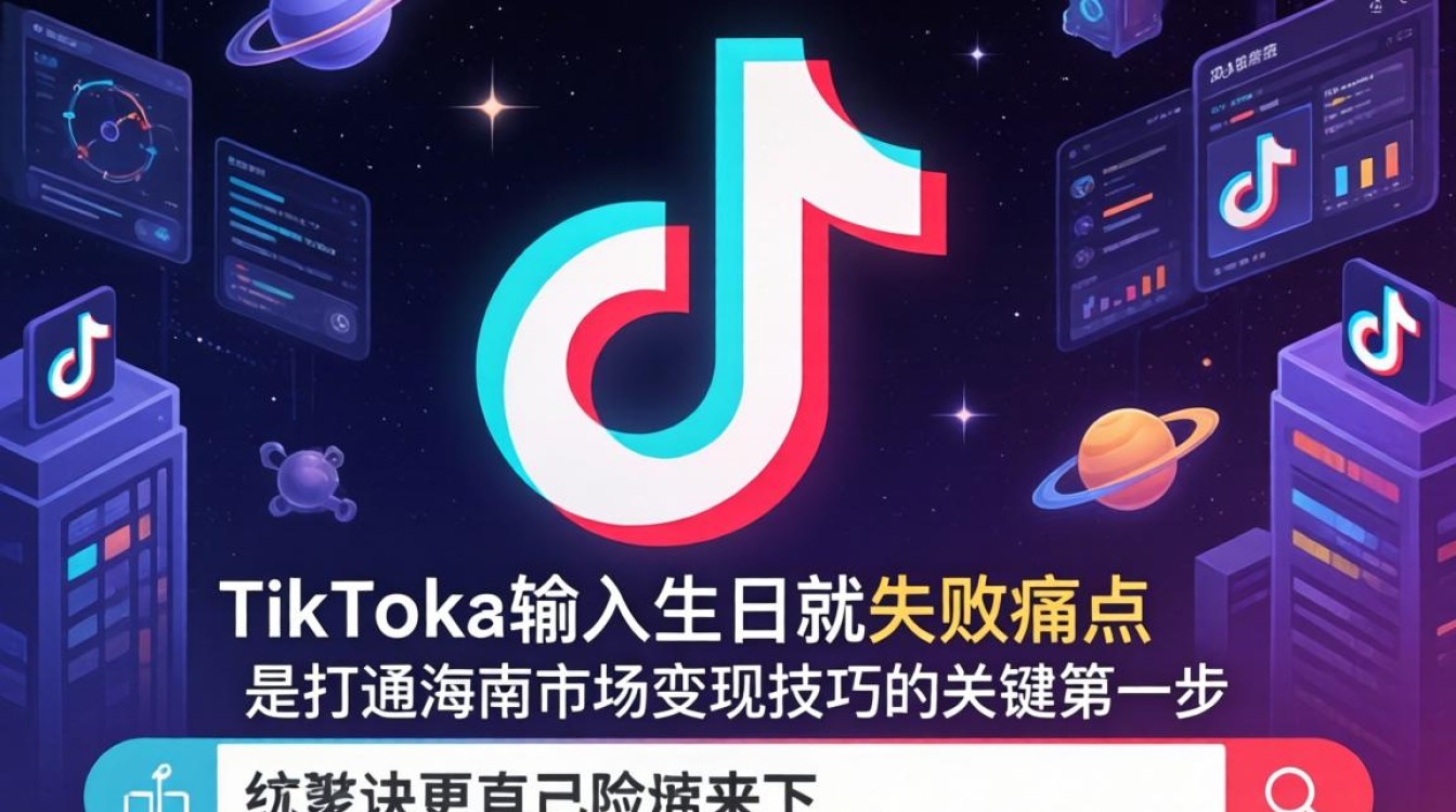 TikTok 输入生日就失败怎么办