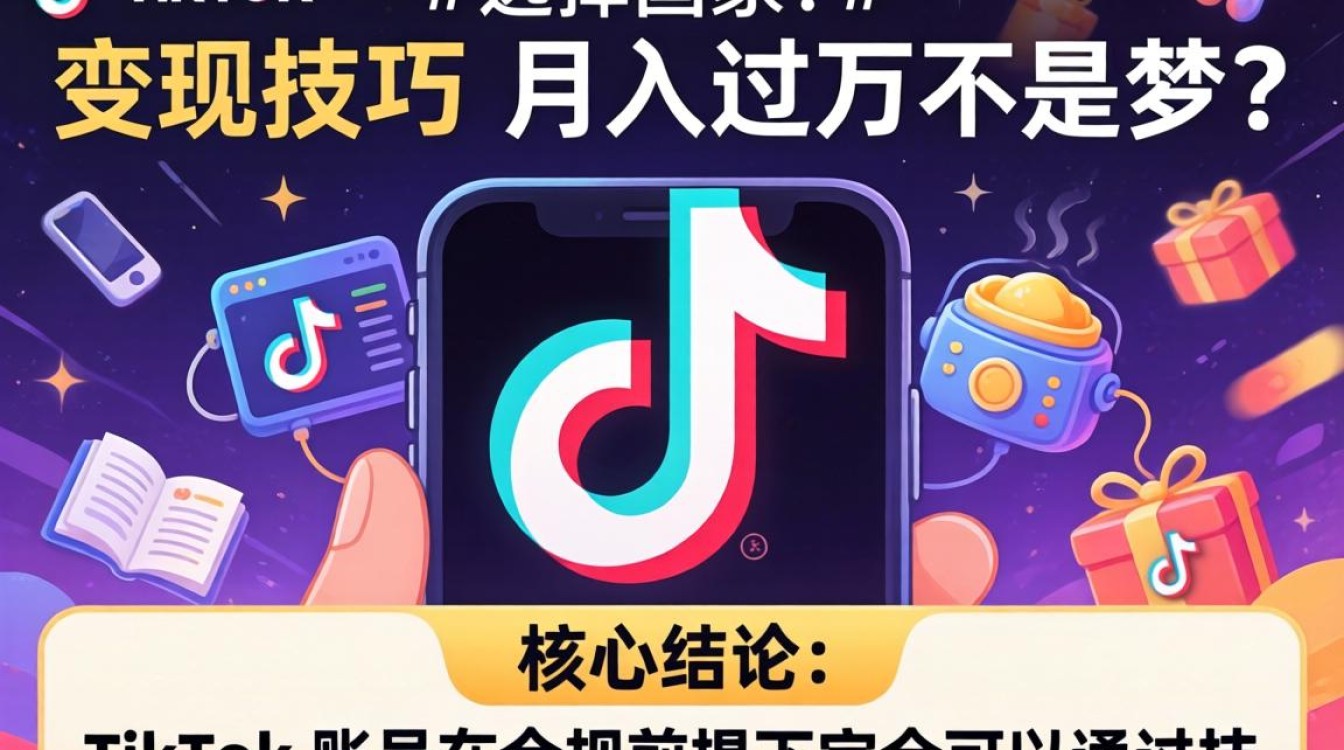 TikTok 变现技巧月入过万