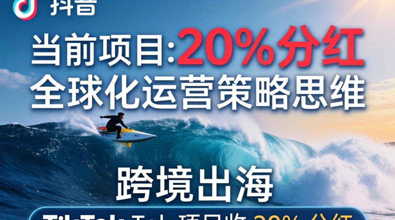 TikTok 项目分红比例是多少