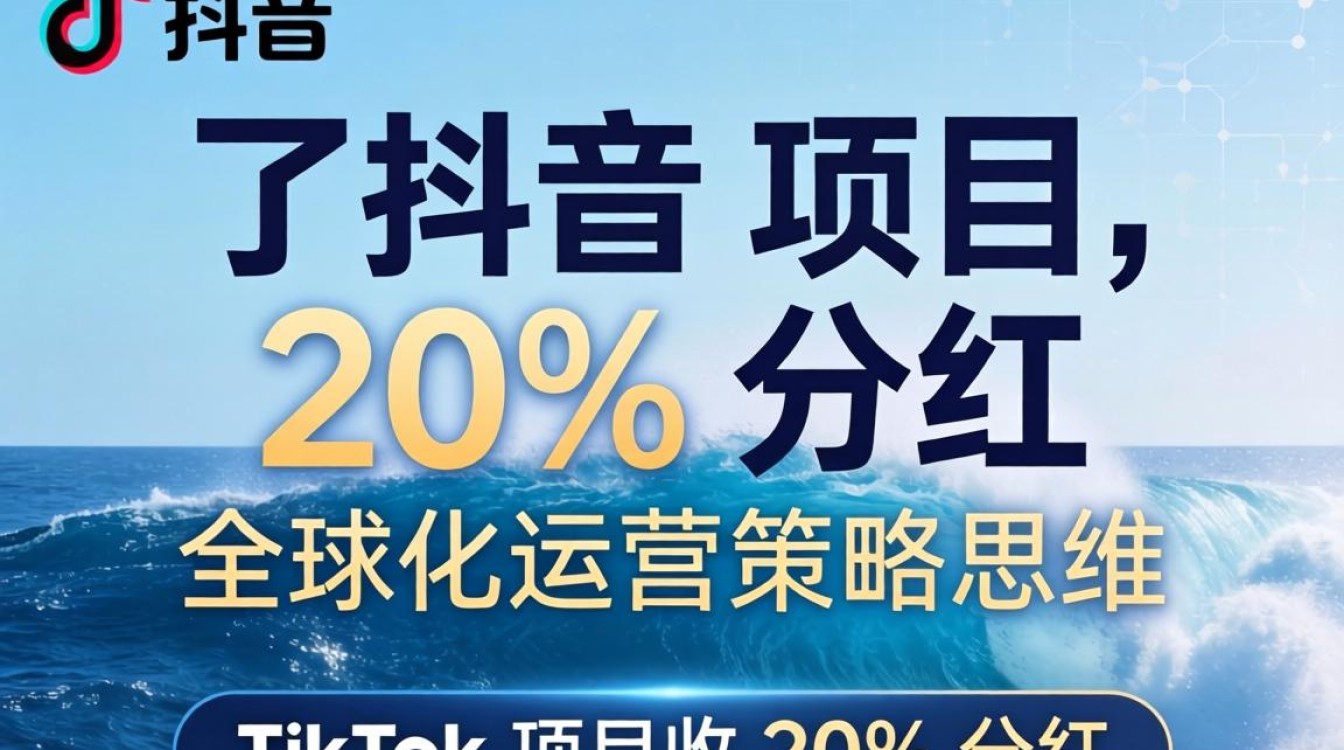 TikTok 项目分红比例是多少