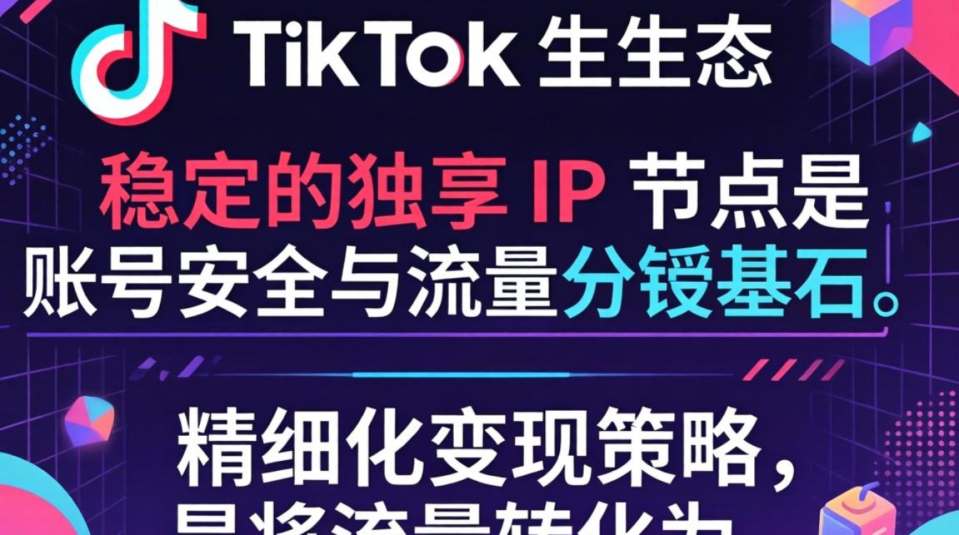TikTok 独享 IP 节点购买