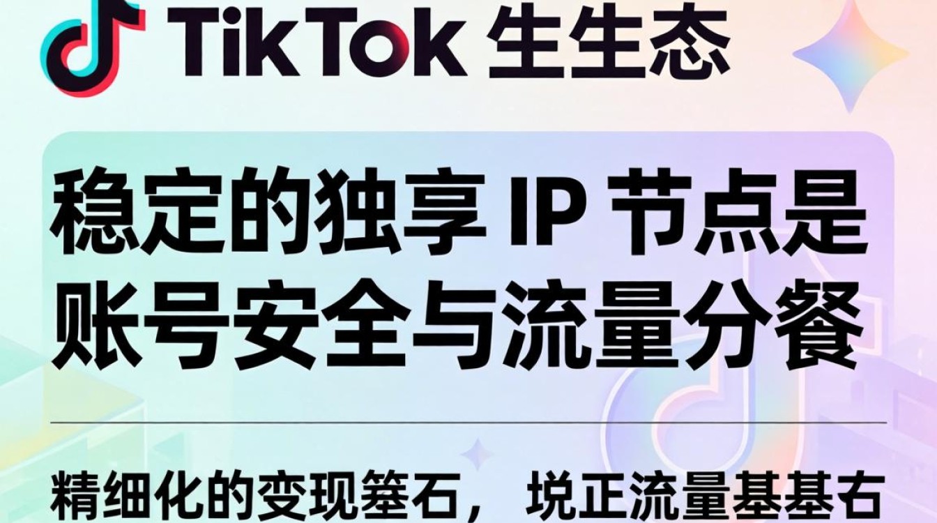 TikTok 独享 IP 节点购买