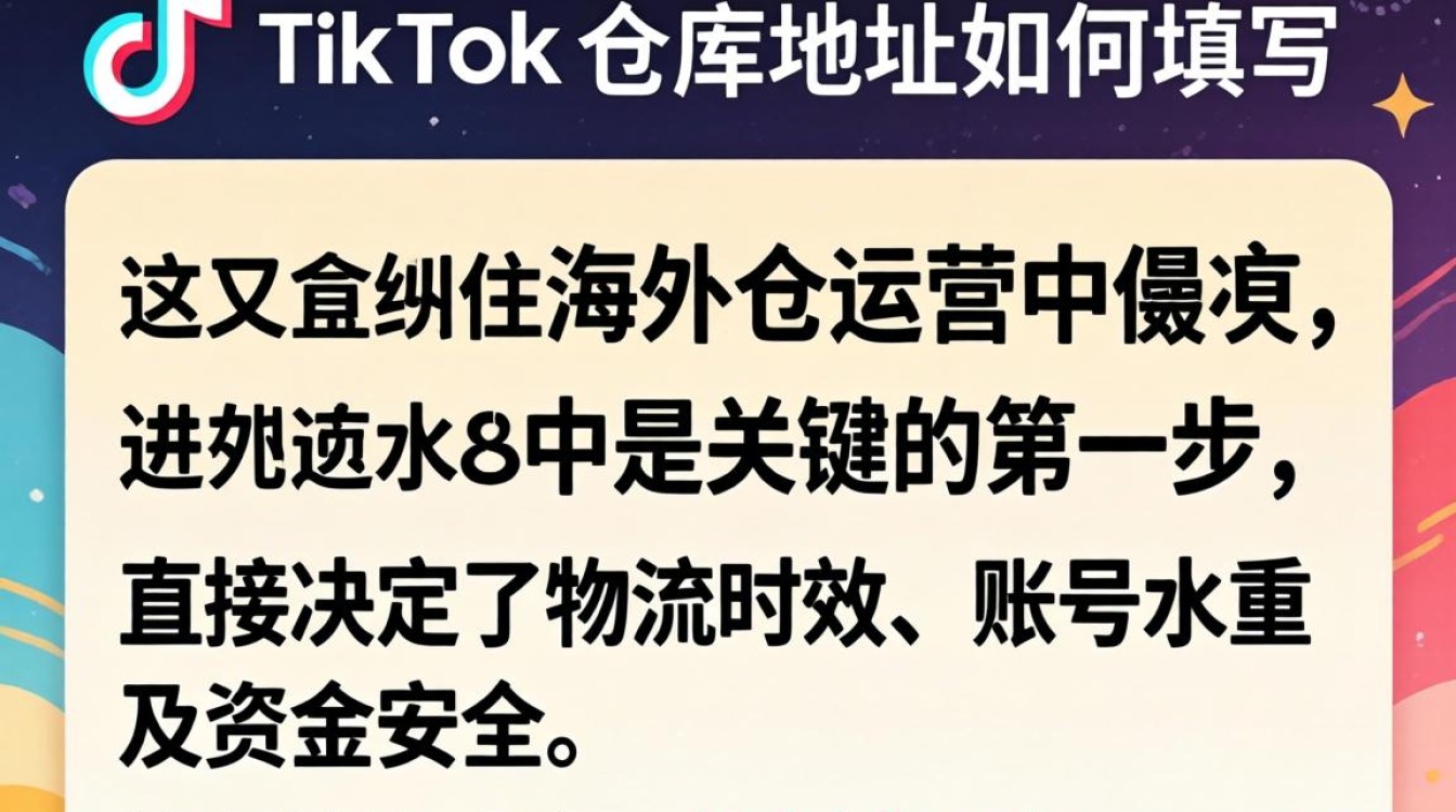 TikTok 仓库地址怎么填写