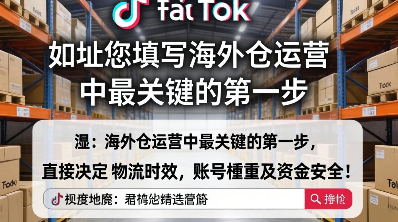 TikTok 仓库地址怎么填写