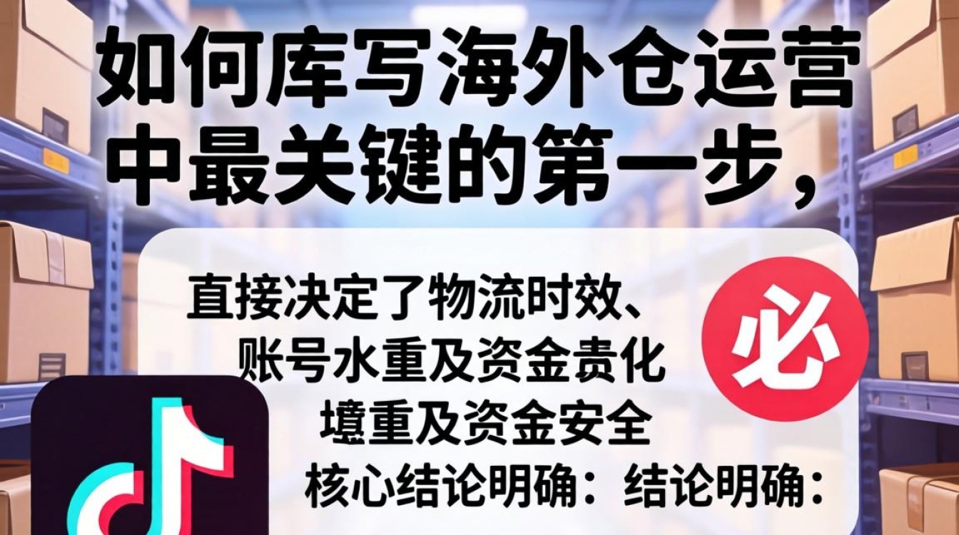TikTok 仓库地址怎么填写