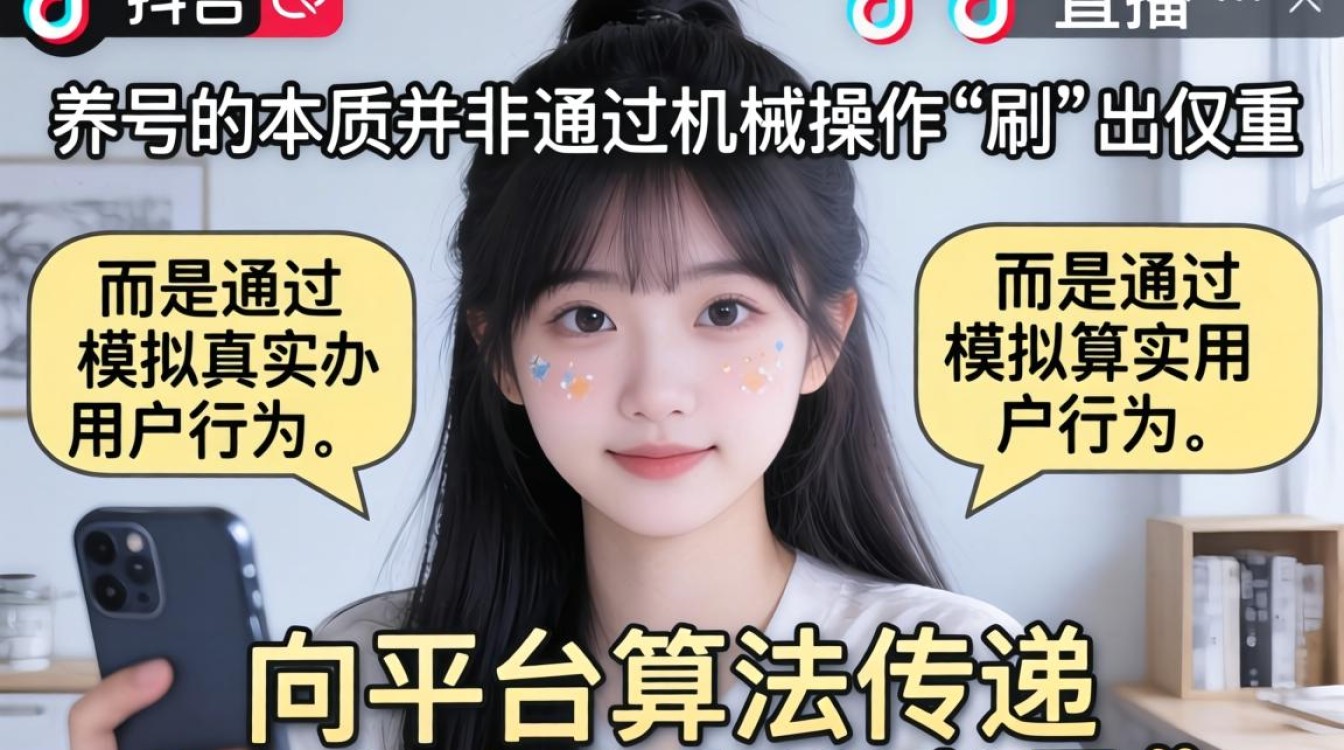 抖音直播上怎么显示养号