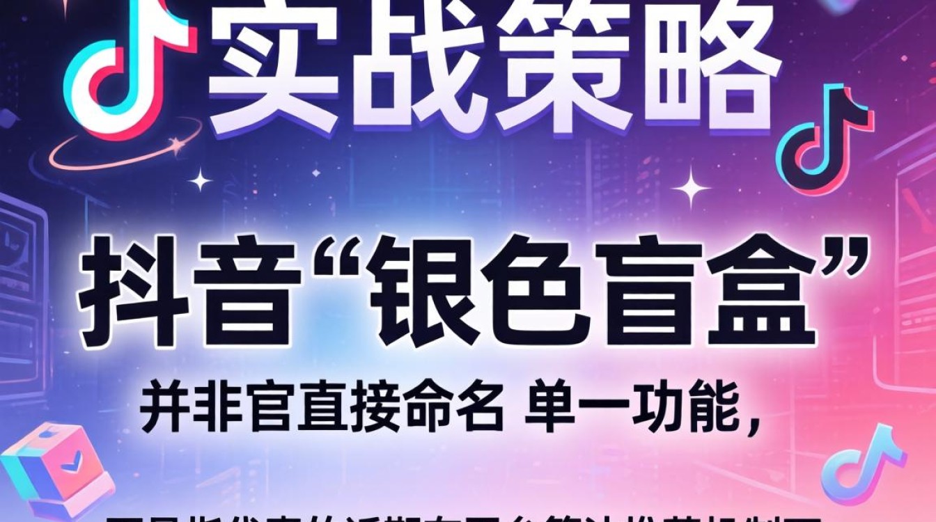 抖音银色盲盒获取方式与爆款创作技巧