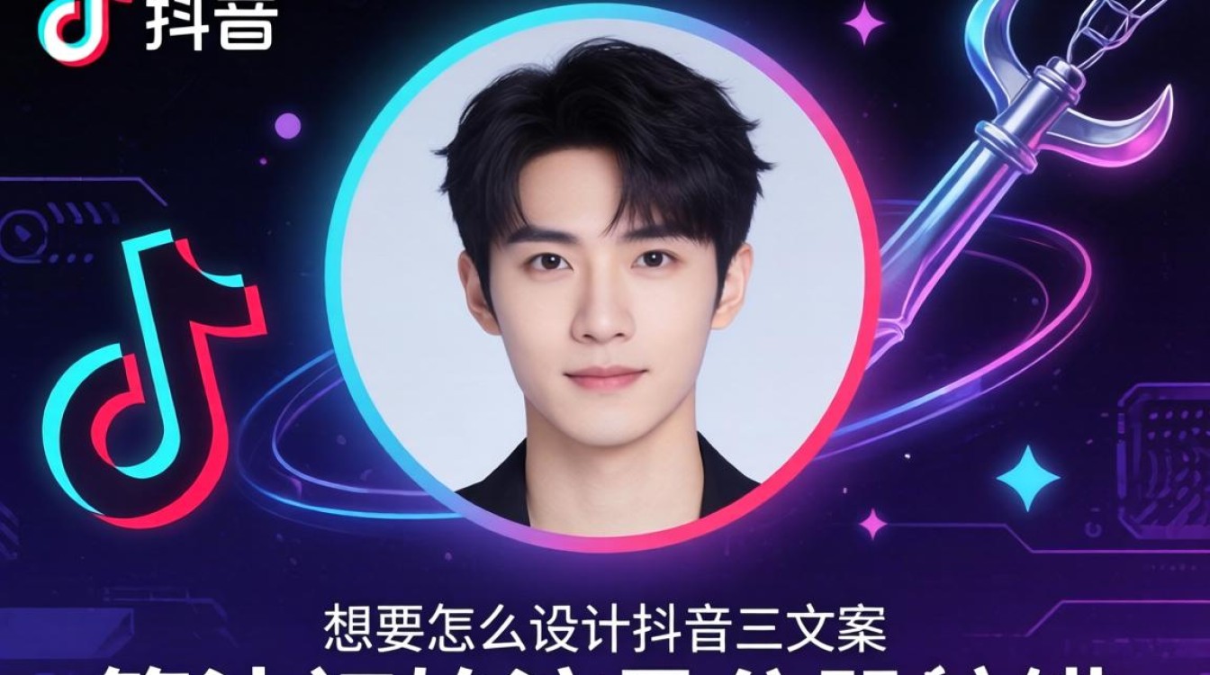 怎么设计抖音文案头像男