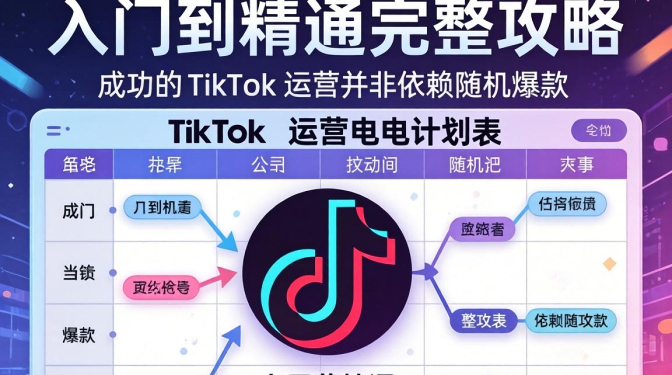 TikTok 电子计划表 从入门到精通完整攻略