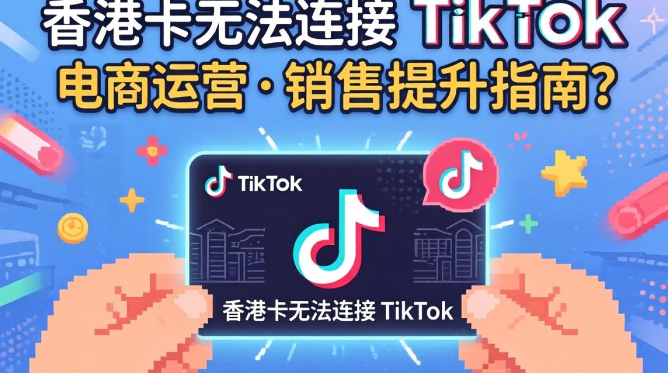 电商运营香港卡无法连接TikTok怎么办