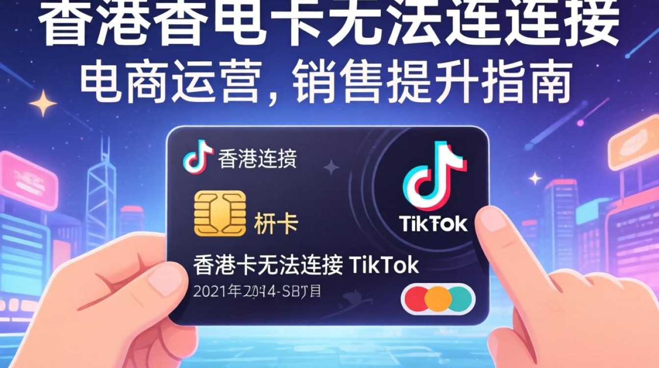 电商运营香港卡无法连接TikTok怎么办