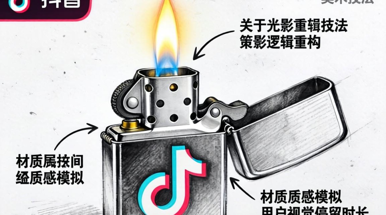 抖音打火机怎么画素描