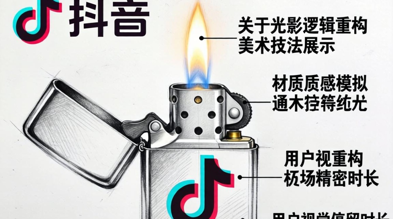 抖音打火机怎么画素描