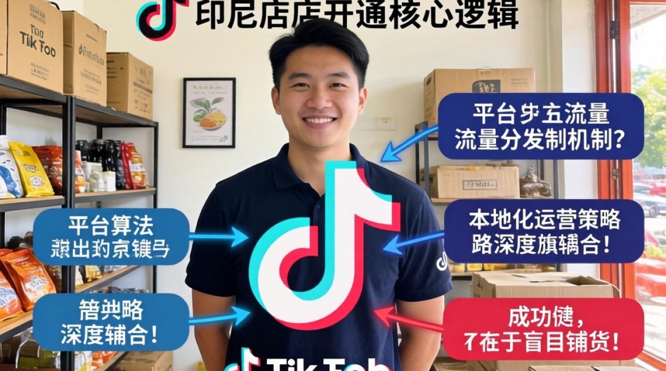 个人 TikTok 印尼小店怎么开通
