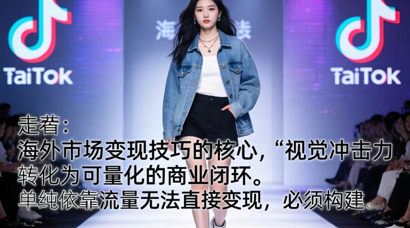 TikTok 上的走秀 海外市场变现技巧