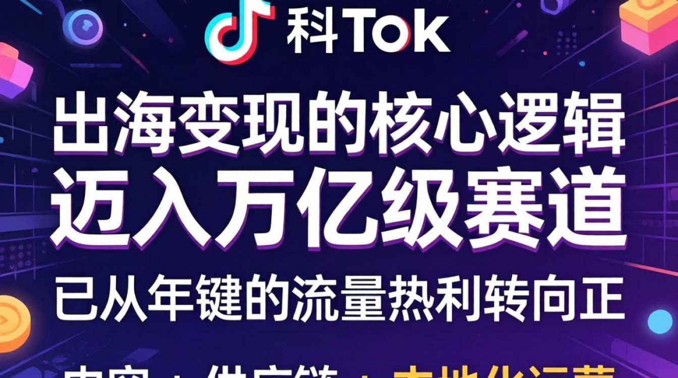 TikTok 电商目标万亿出海变现完整教程