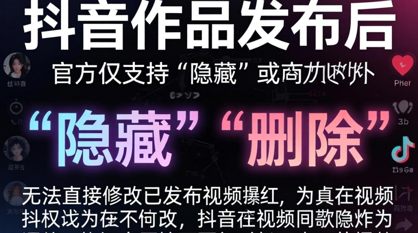 在抖音上怎么修改作品