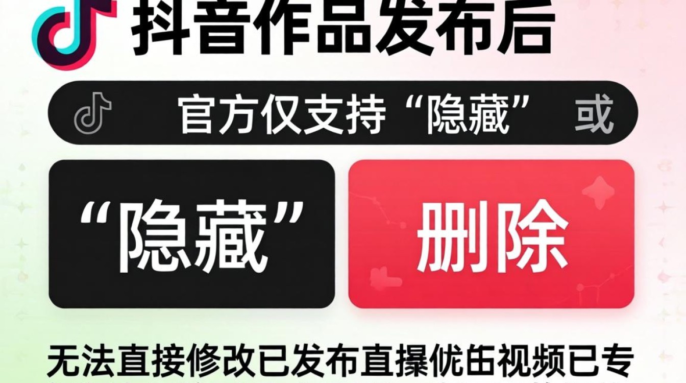 在抖音上怎么修改作品