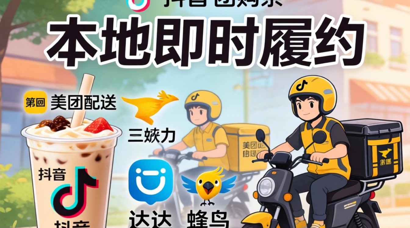 抖音团购奶茶怎么配送的