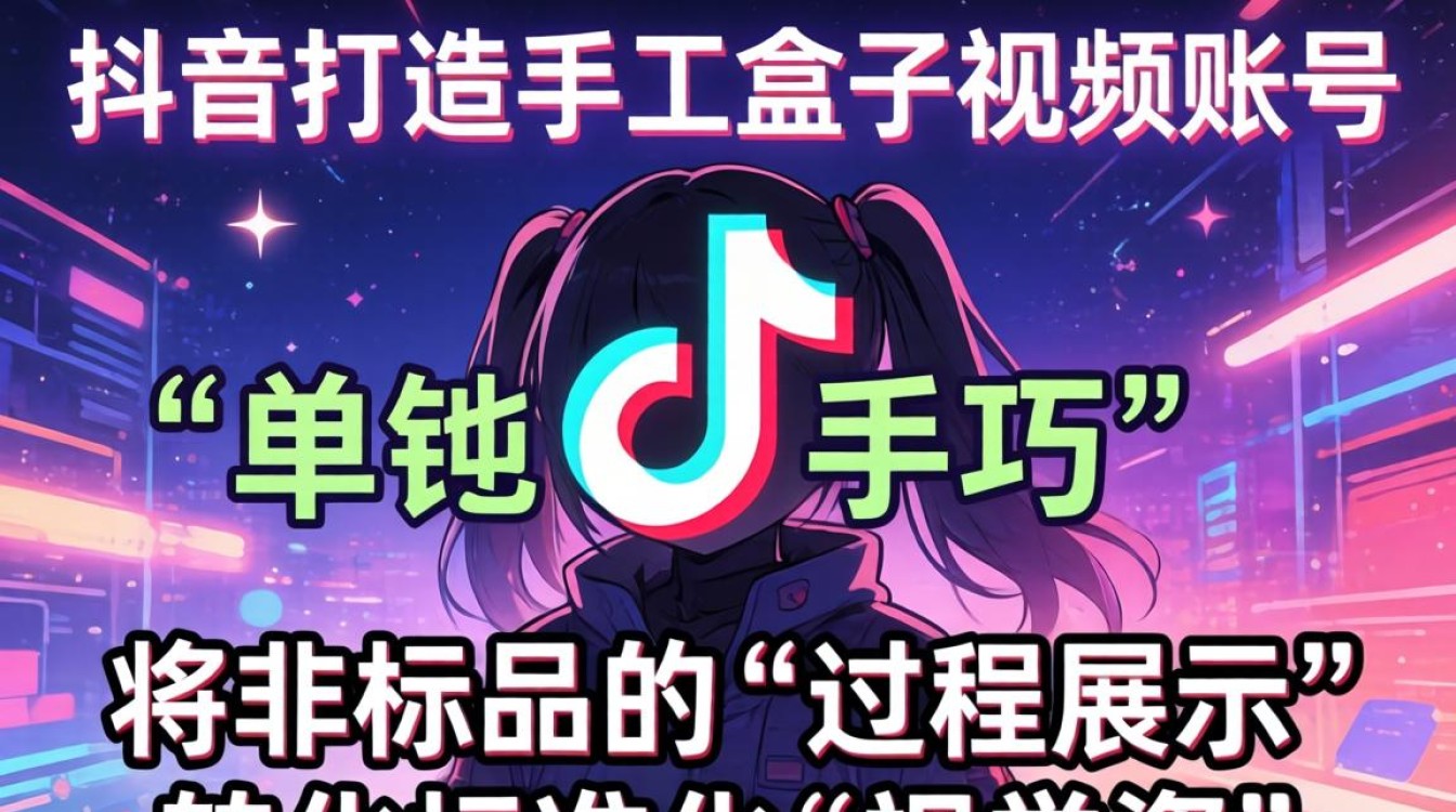 手工盒子视频制作与账号主页优化技巧