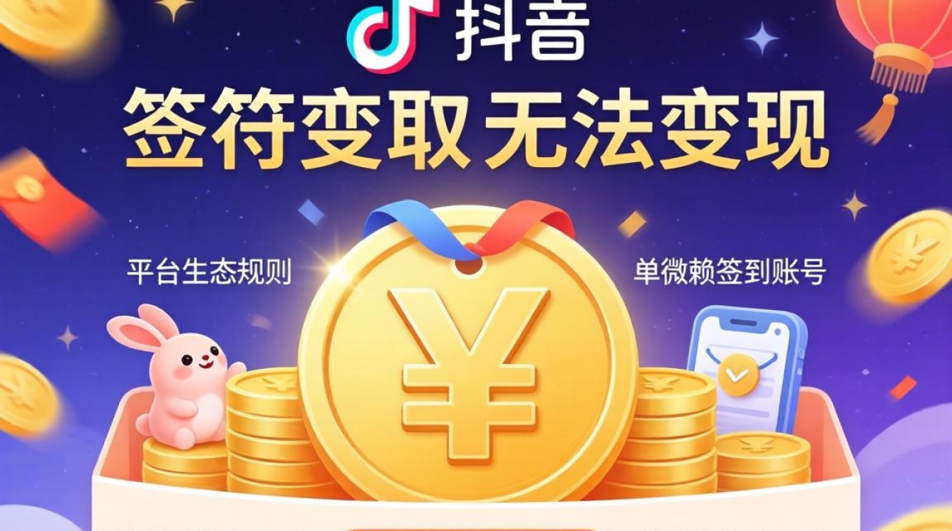 抖音签到金币怎么没有用